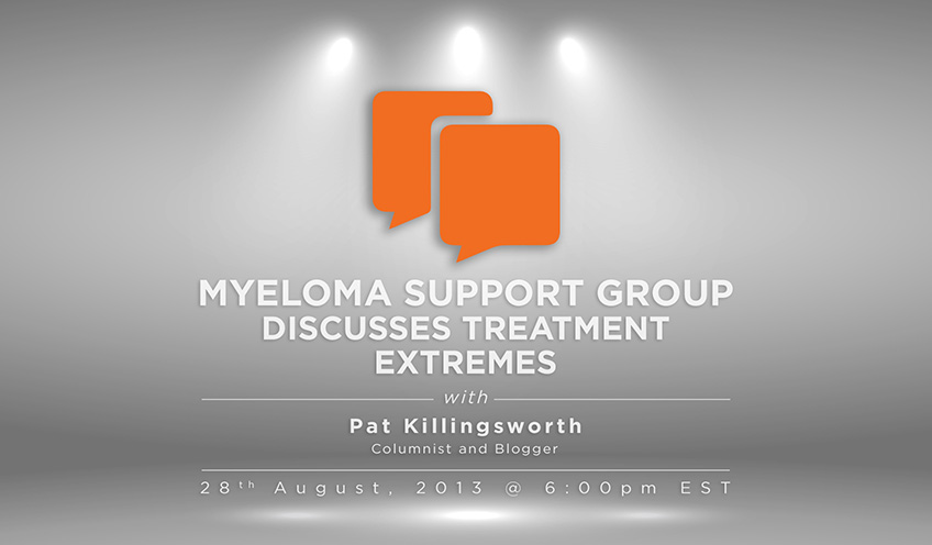Myeloma Support Group Discusses Treatment Extremes