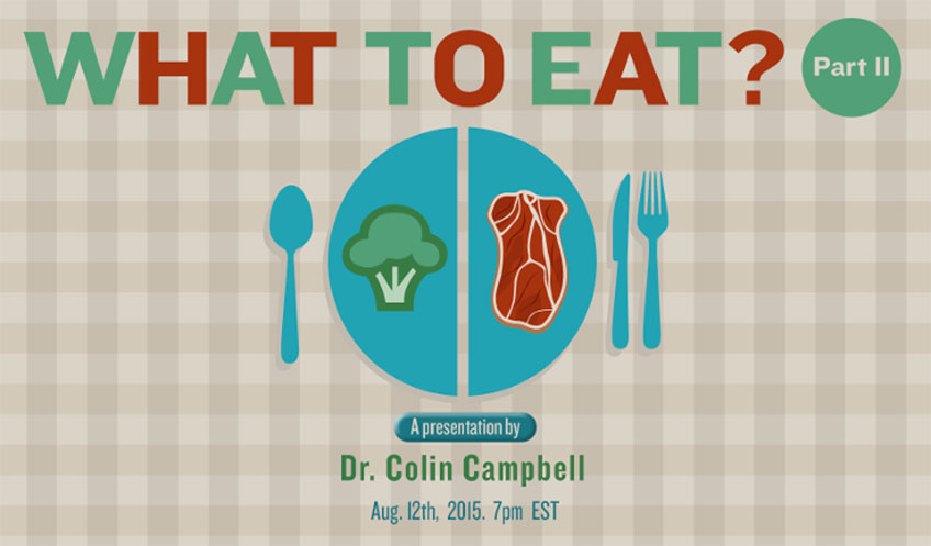 What to Eat? with Dr. Colin Campbell : Nutrition, Cancer, and The China Study